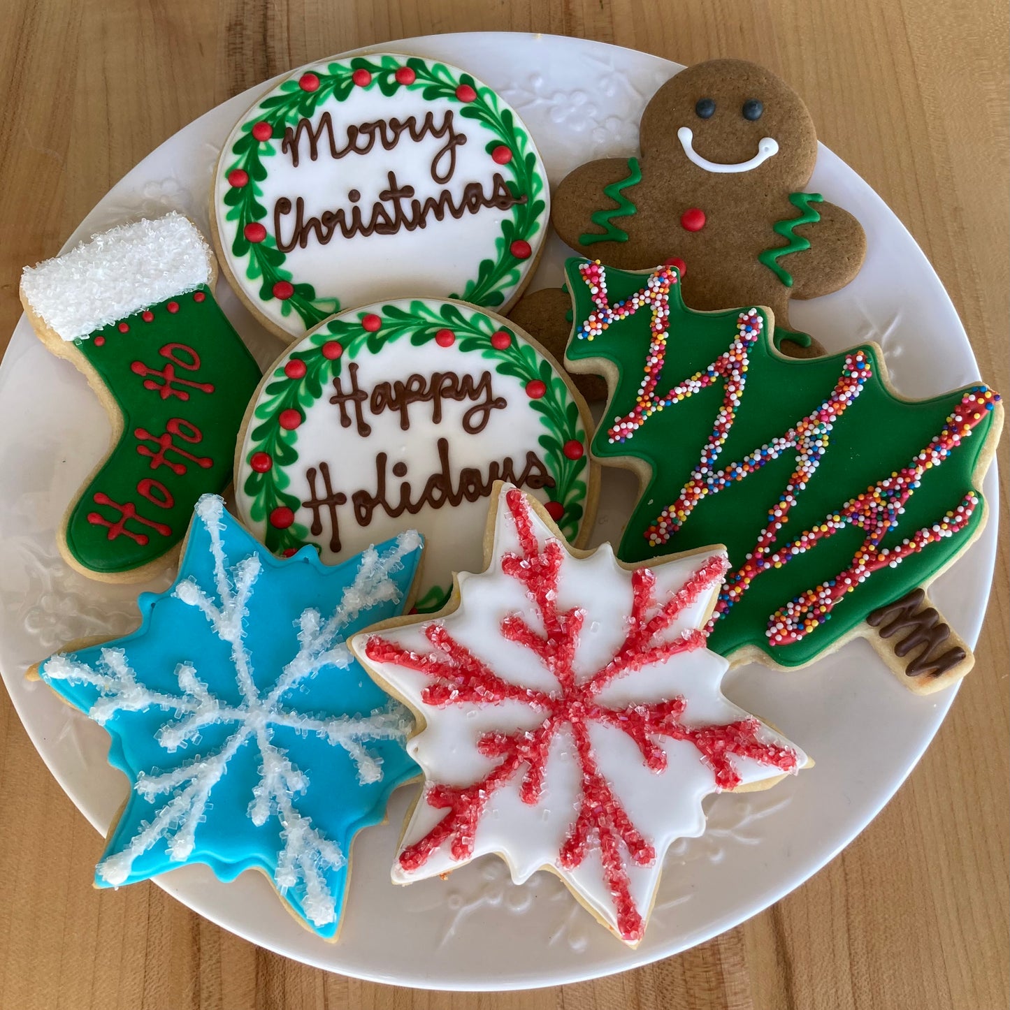 Hand-Decorated Holiday Cookies